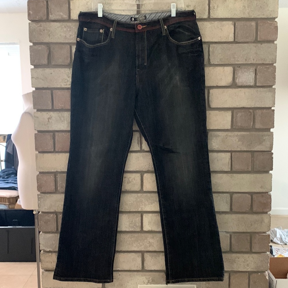 Black fade jeans size 18 boot
